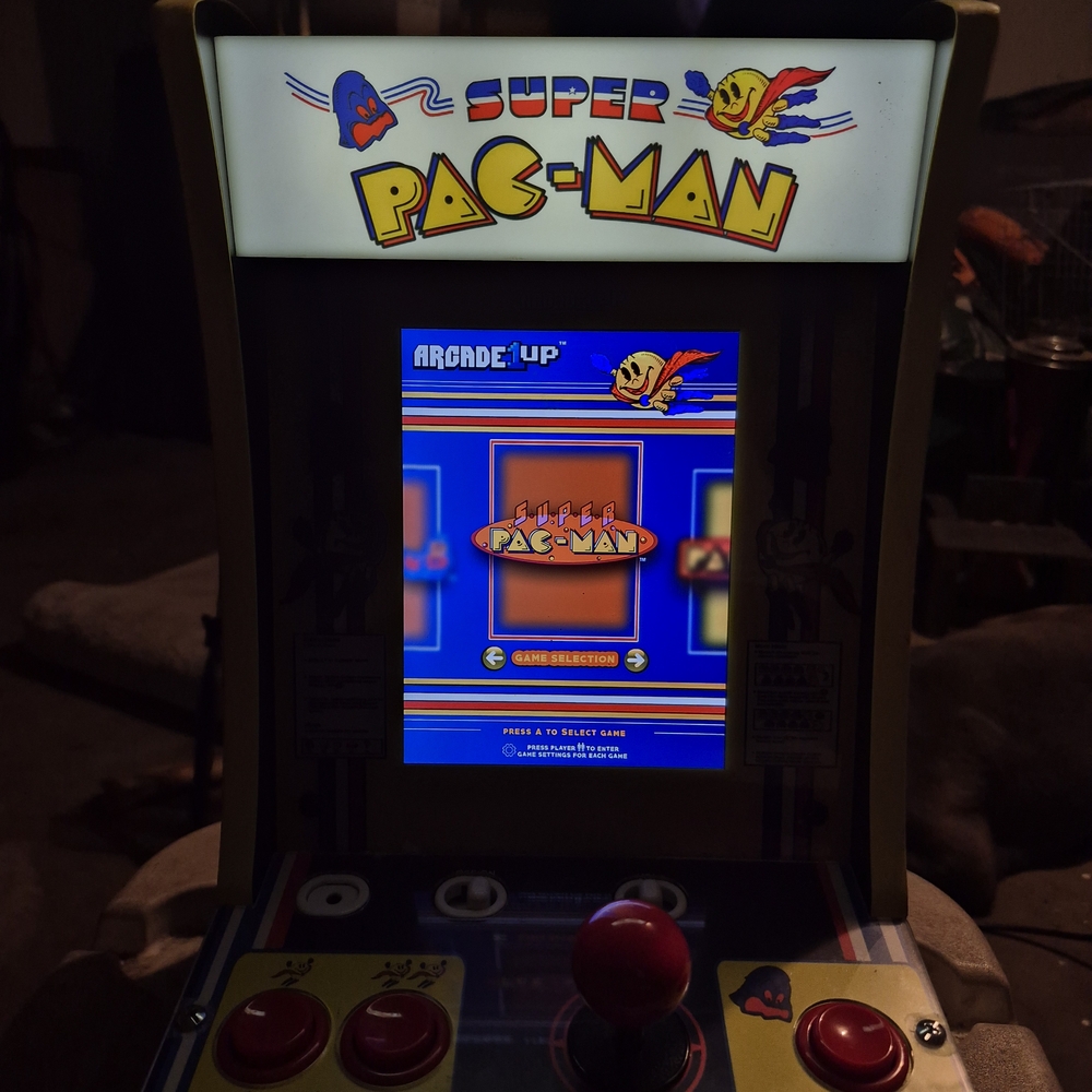 Arcade Super Pac-Man Retro Arcade Cabinet - Black - Picture 16 of 16